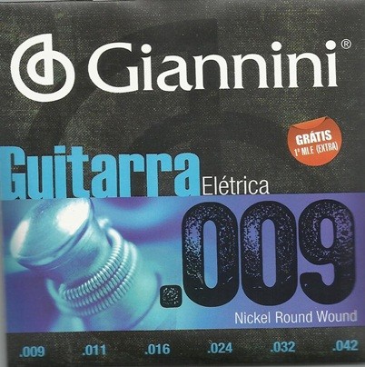 Encordoamento P/ Guitarra GEEGST 09