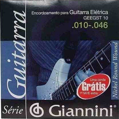 Encordoamento Para Guitarra Elétrica GEEST10