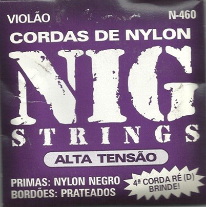 Encordoamento NIG N460 (Violão Nylon) Tensão Alta