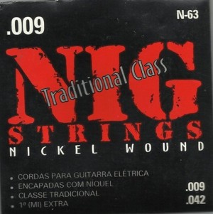 Encordoamento NIG .009 Strings Traditional Class